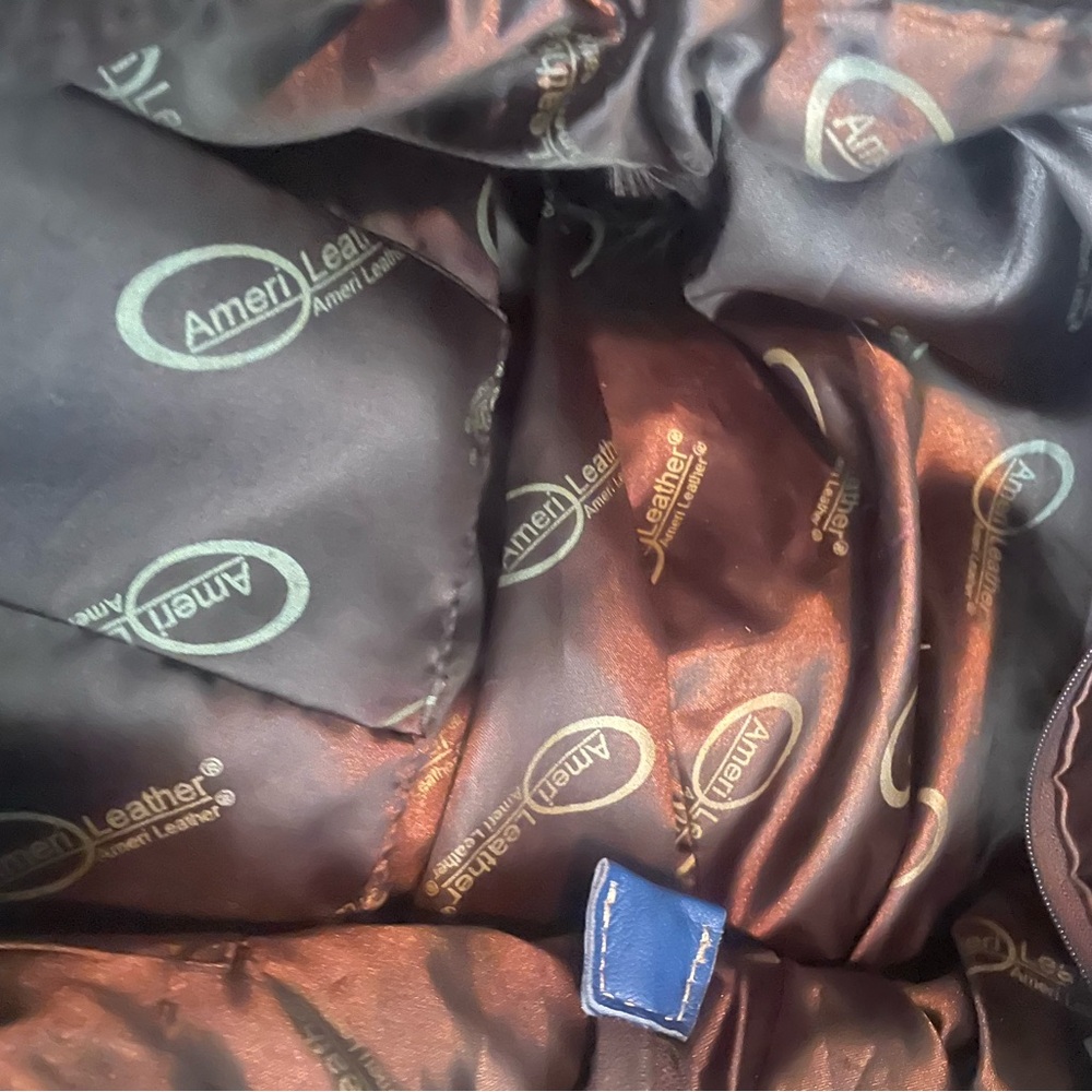 Ameri Leather Colorful Handbag Patchwork Quilted … - image 6